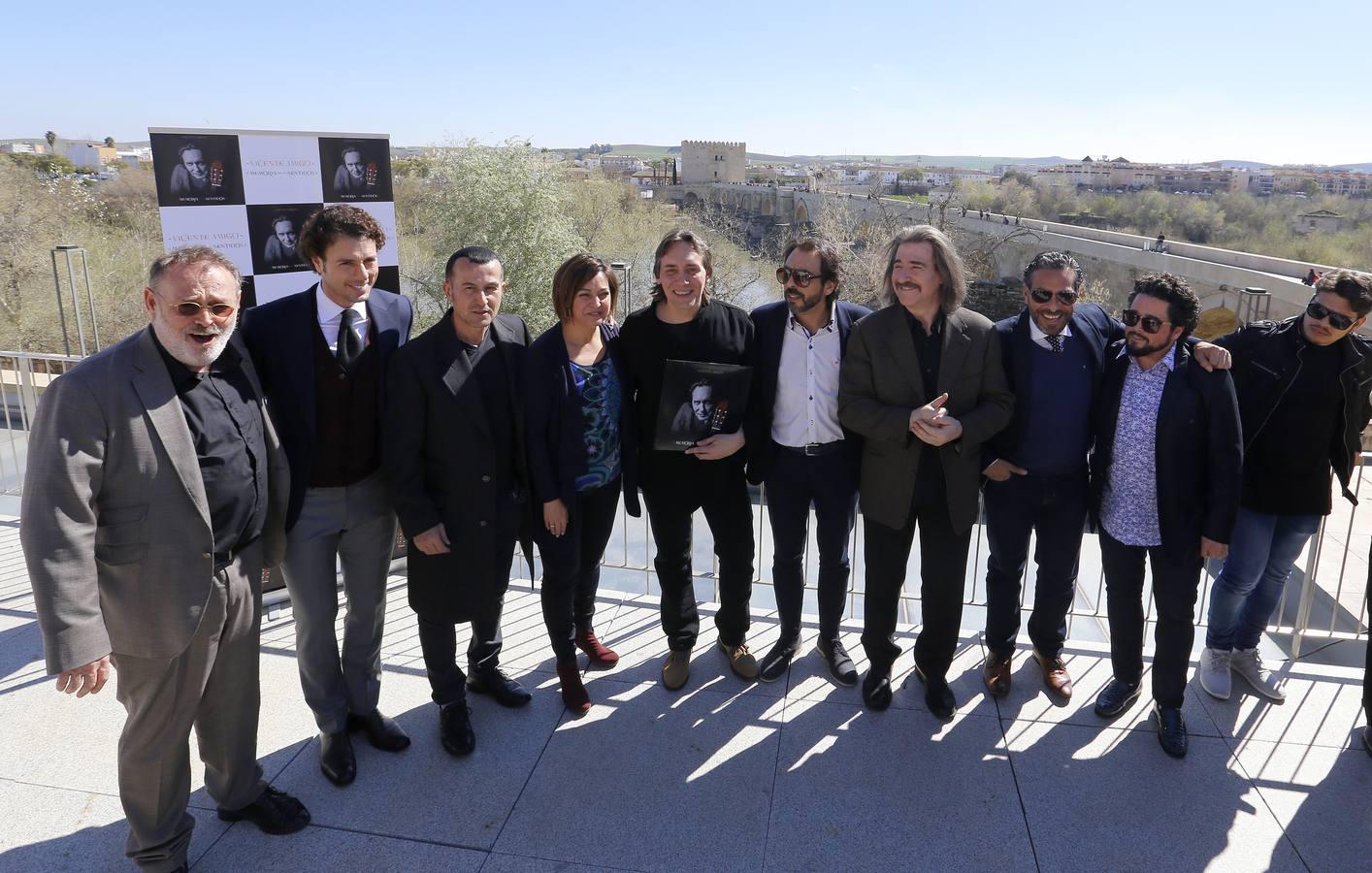 La presentación de «Memoria de los sentidos», de Vicente Amigo, en imágenes