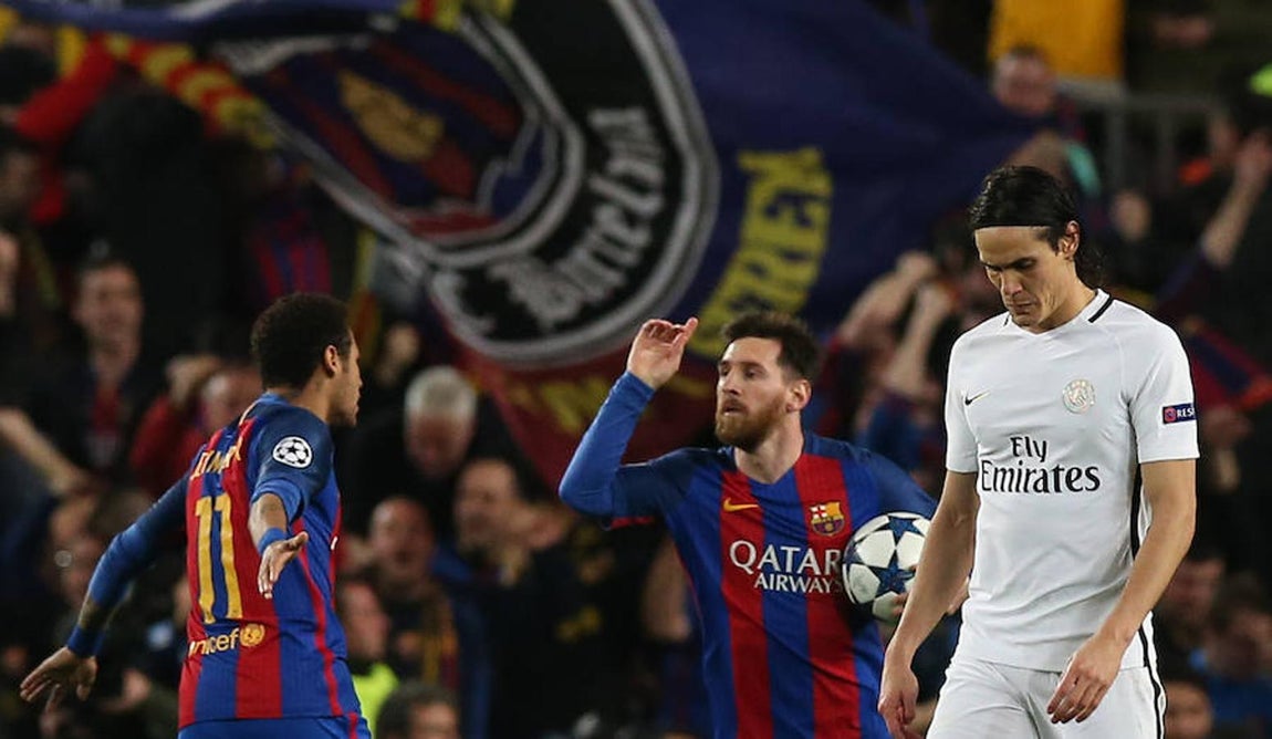 Las mejores imágenes del Barcelona-PSG