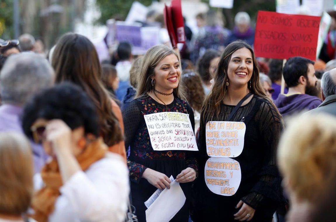 En imágenes, el Día de la Mujer en Córdoba