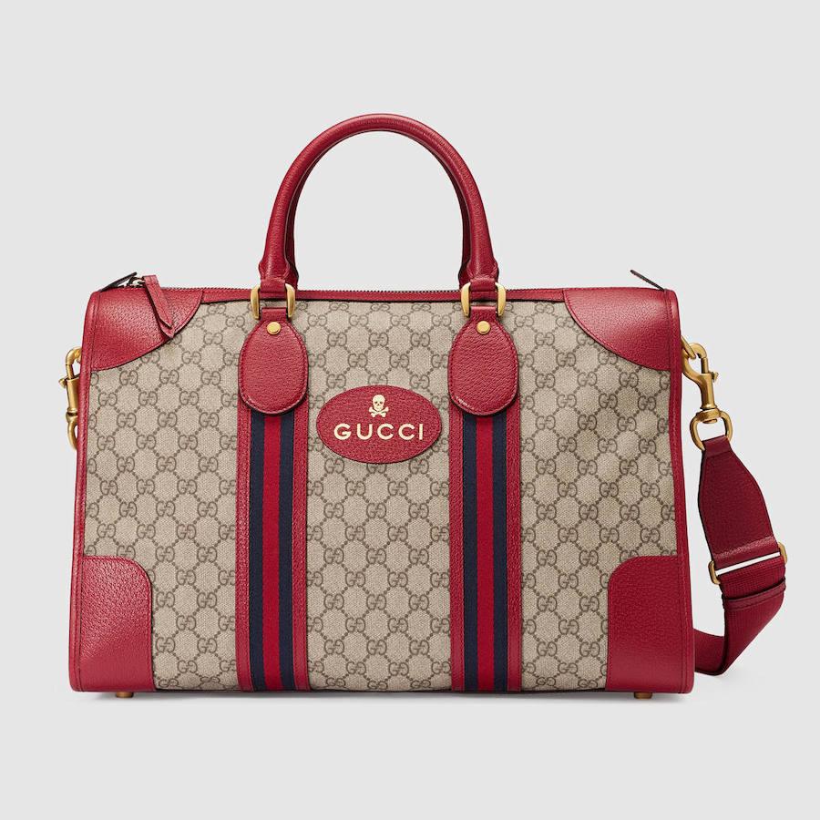 19. Para los viajeros. Bolsa de viaje Supreme Suave con Tribanda de Gucci (1590€)
