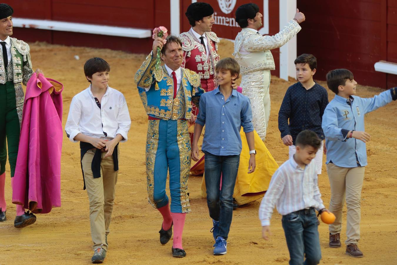 El esperado encuentro de Manuel Díaz y Julio Benítez, en imágenes