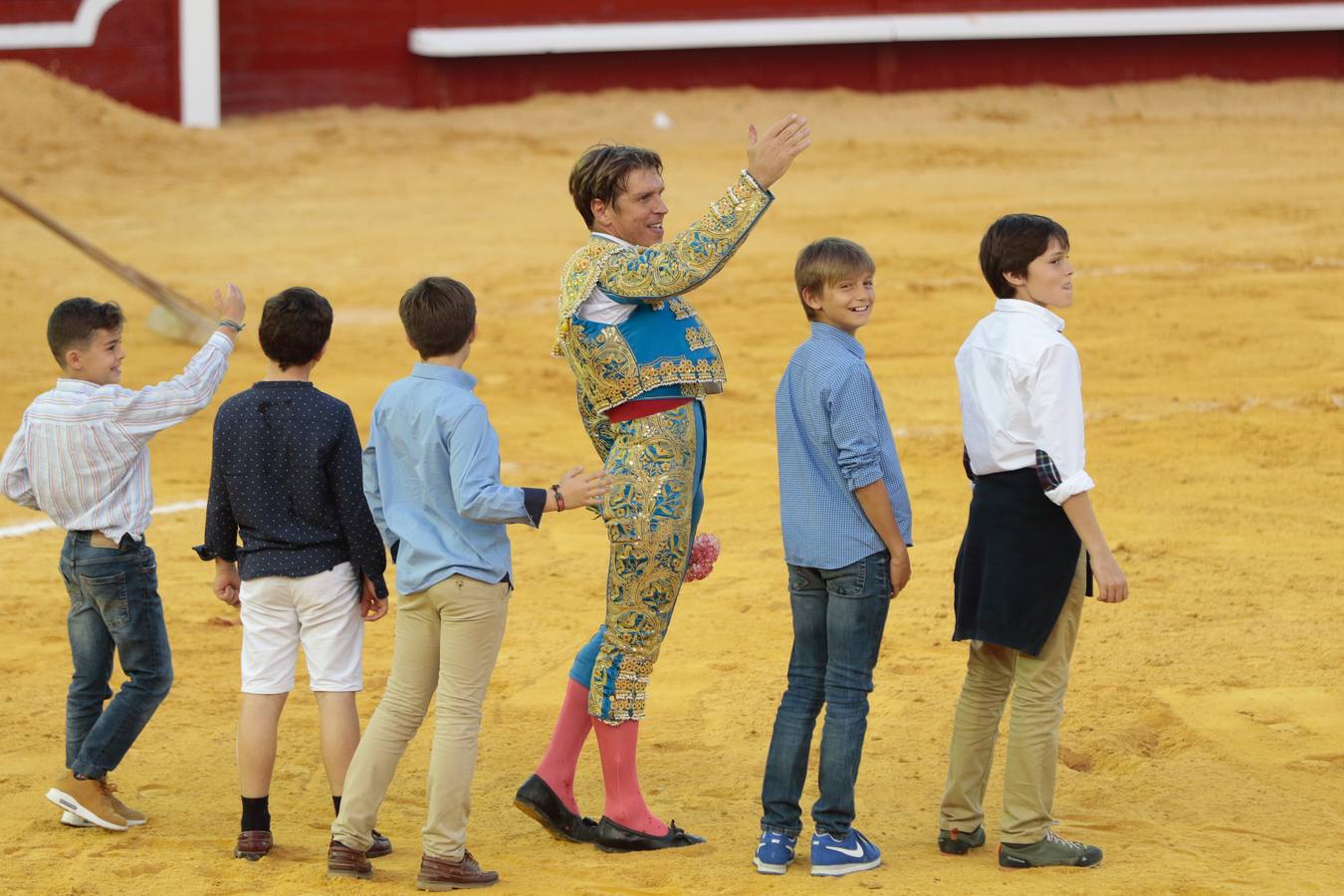 El esperado encuentro de Manuel Díaz y Julio Benítez, en imágenes