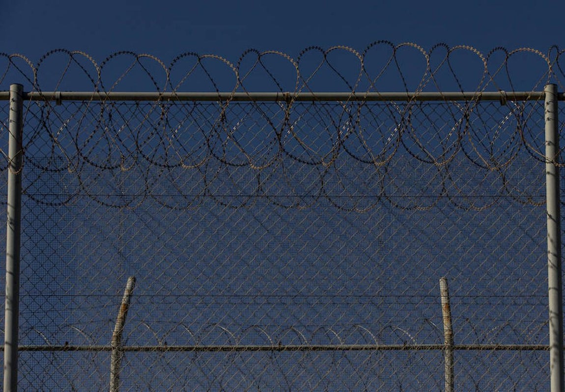 Zona alta de la valla. 