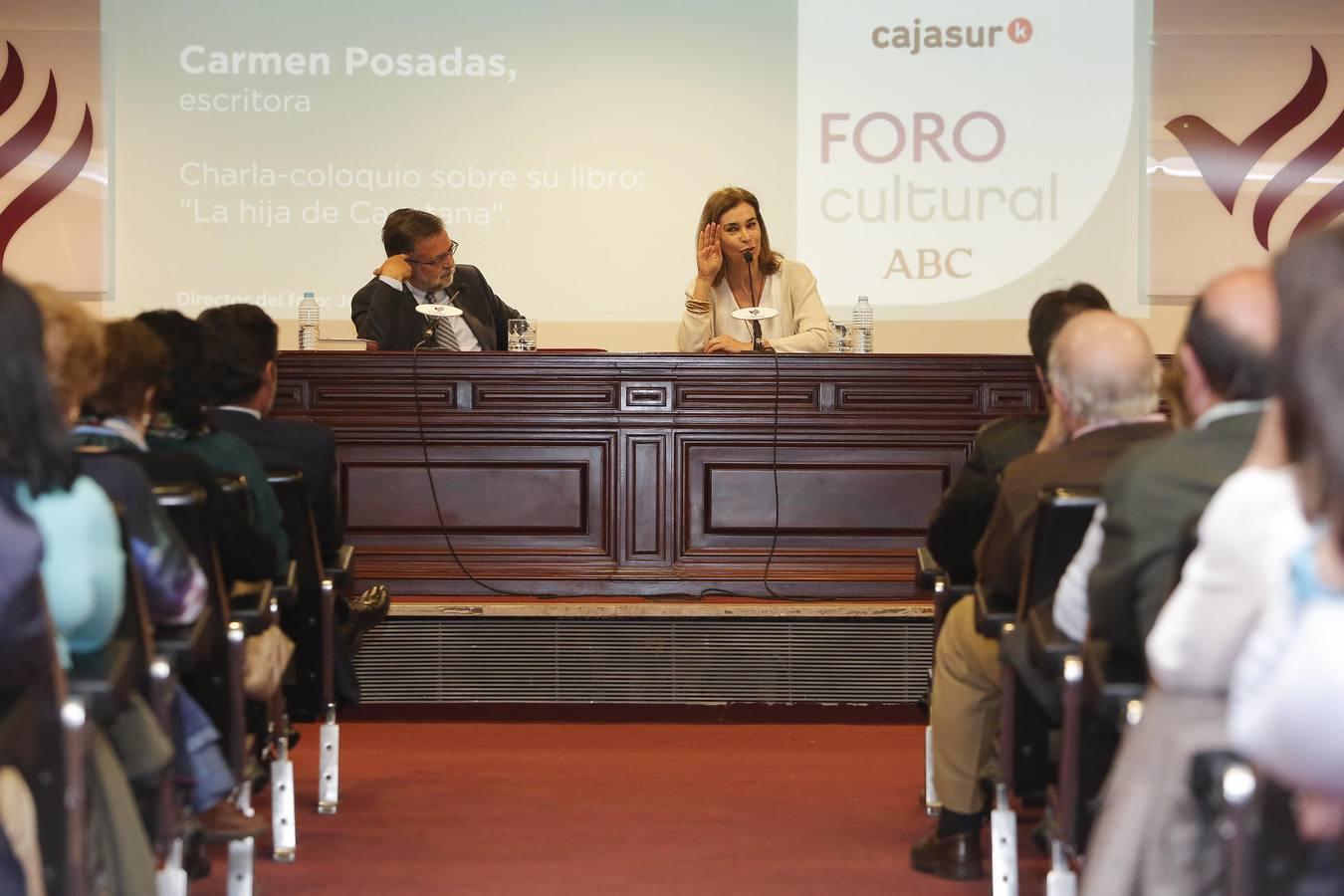 La presencia de Carmen Posadas en el Foro Cultural de ABC, en imágenes