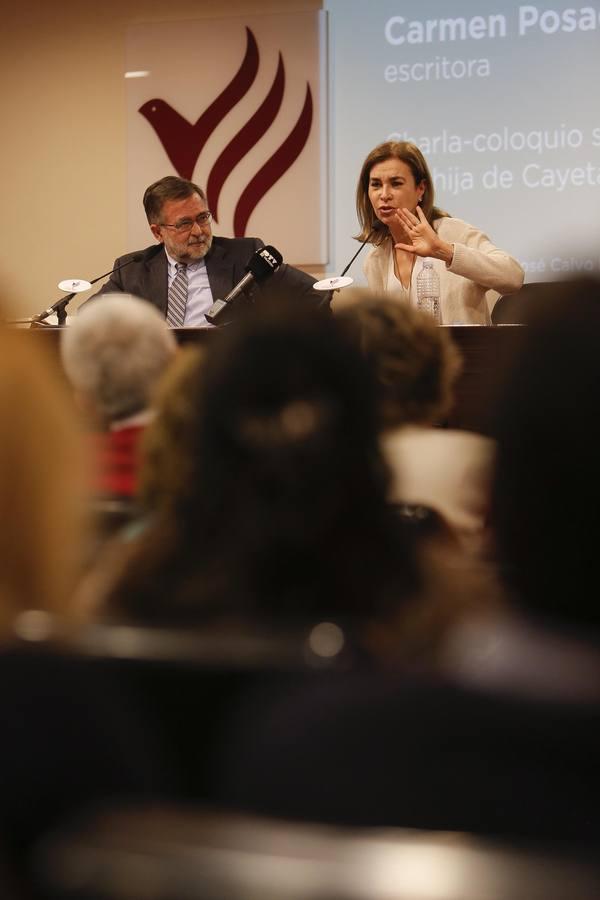 La presencia de Carmen Posadas en el Foro Cultural de ABC, en imágenes