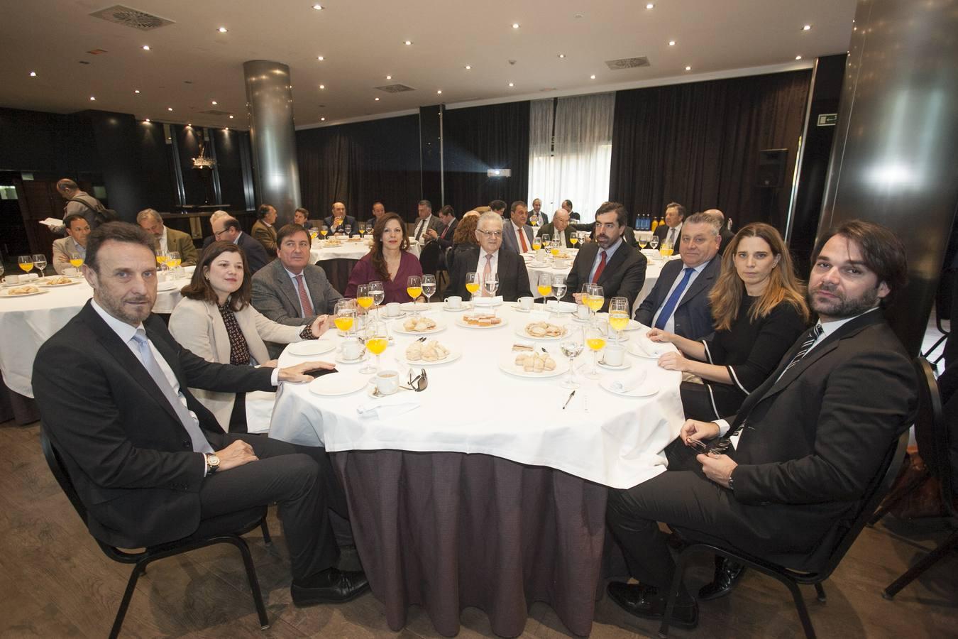 El foro económico de ABC Córdoba con el viceconsejero de Agricultura, en imágenes