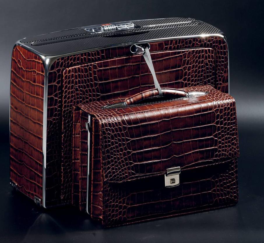 Maleta de cabina en piel Classic (29.250€)