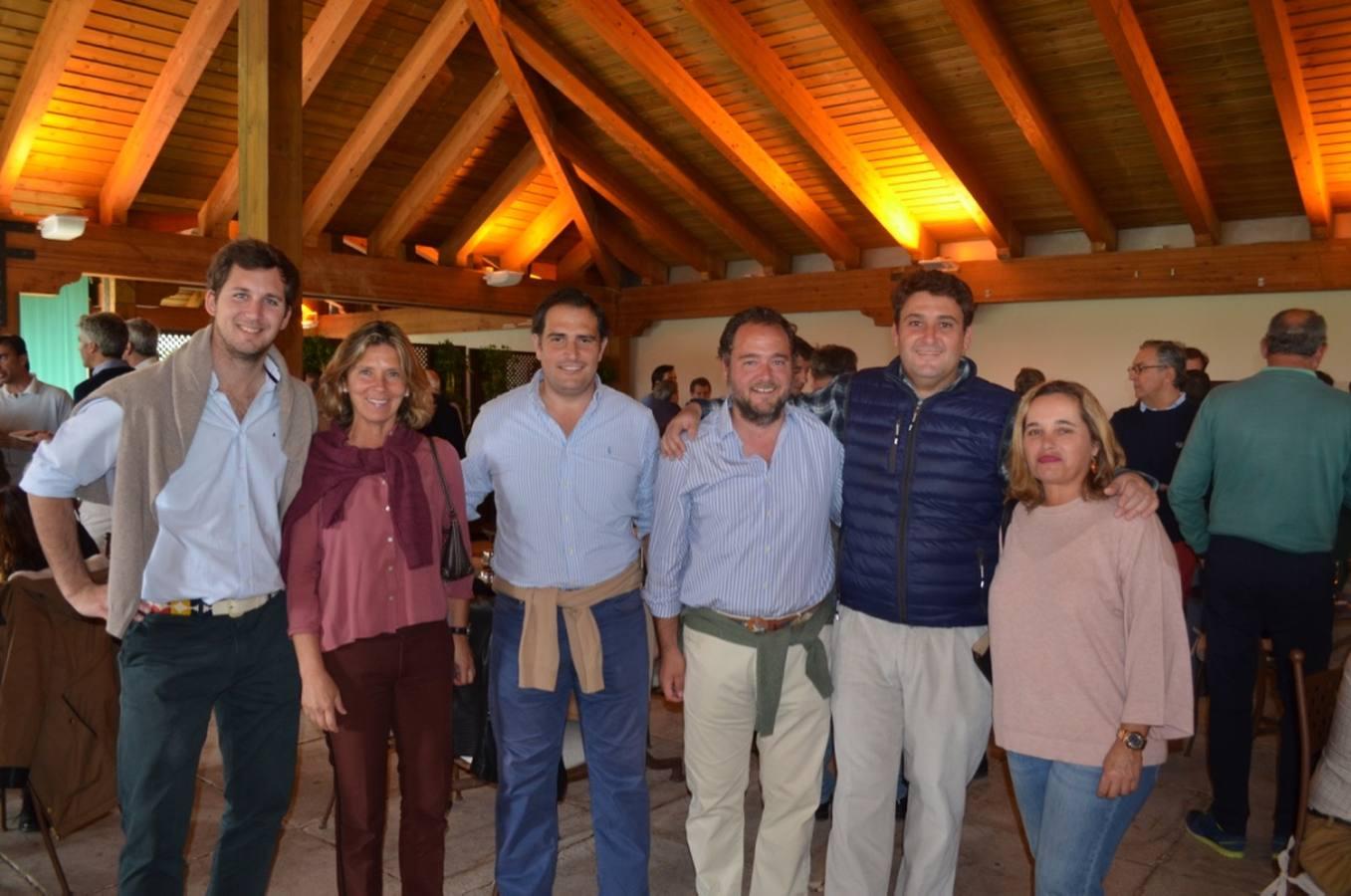 Luis Guajardo-Fajardo, Sara Flórez, José Luis Fernández, Alfonso Cortés, Santiago Urquijo y Mercedes Portellano