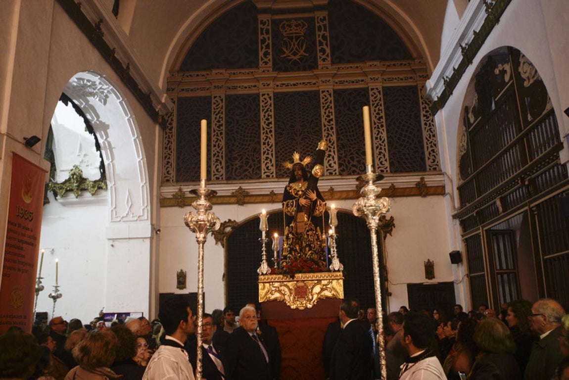 Traslado de los titulares del Nazareno de Santa María
