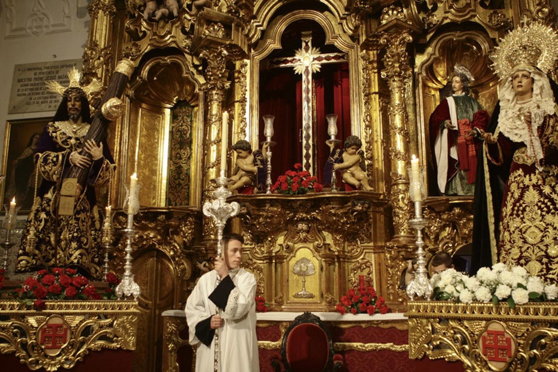 Traslado de los titulares del Nazareno de Santa María