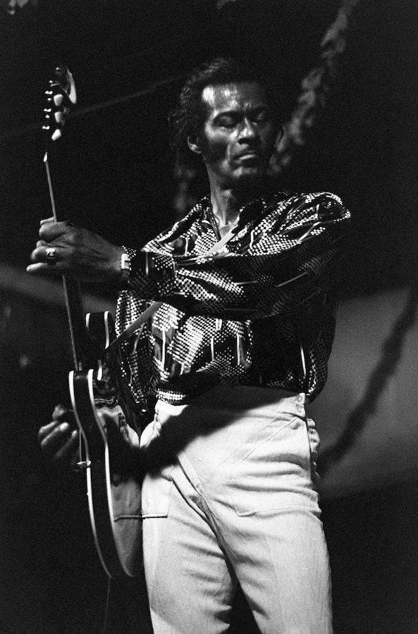 Las mejores imágenes de Chuck Berry, el gran pionero del rock