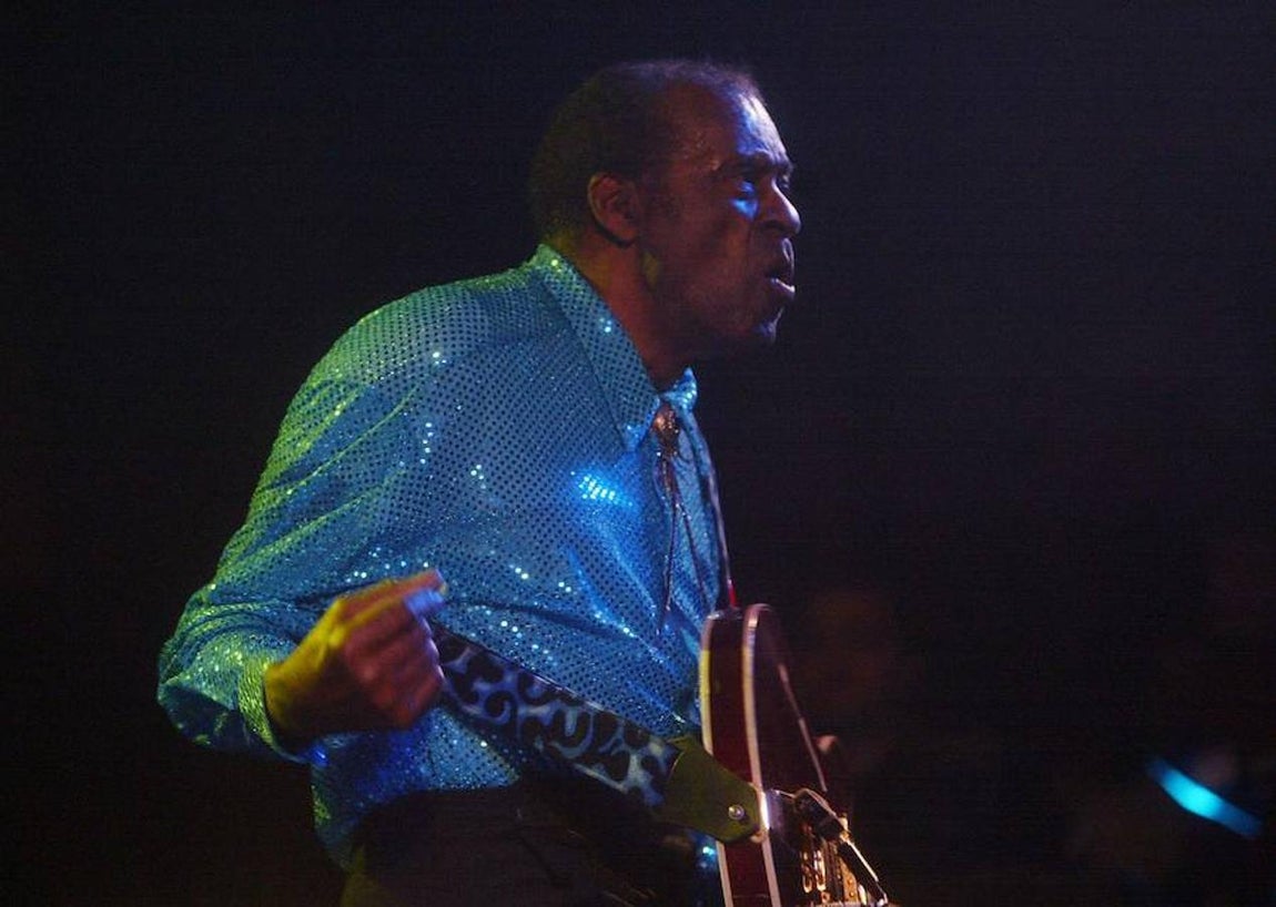 Las mejores imágenes de Chuck Berry, el gran pionero del rock
