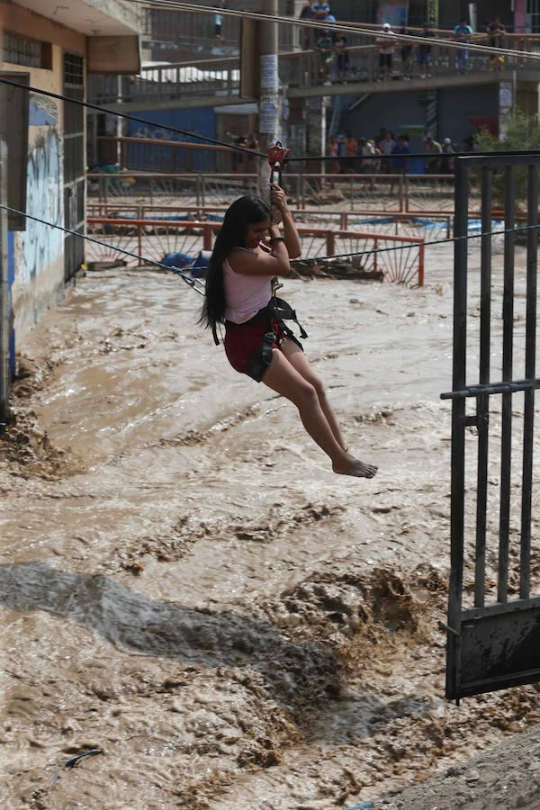 Las sobrecogedoras imágenes del azote del «Niño Costero» a Perú