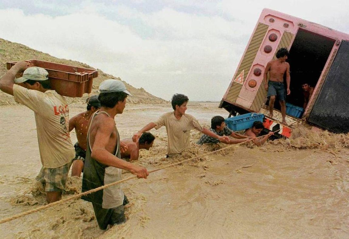 Las sobrecogedoras imágenes del azote del «Niño Costero» a Perú