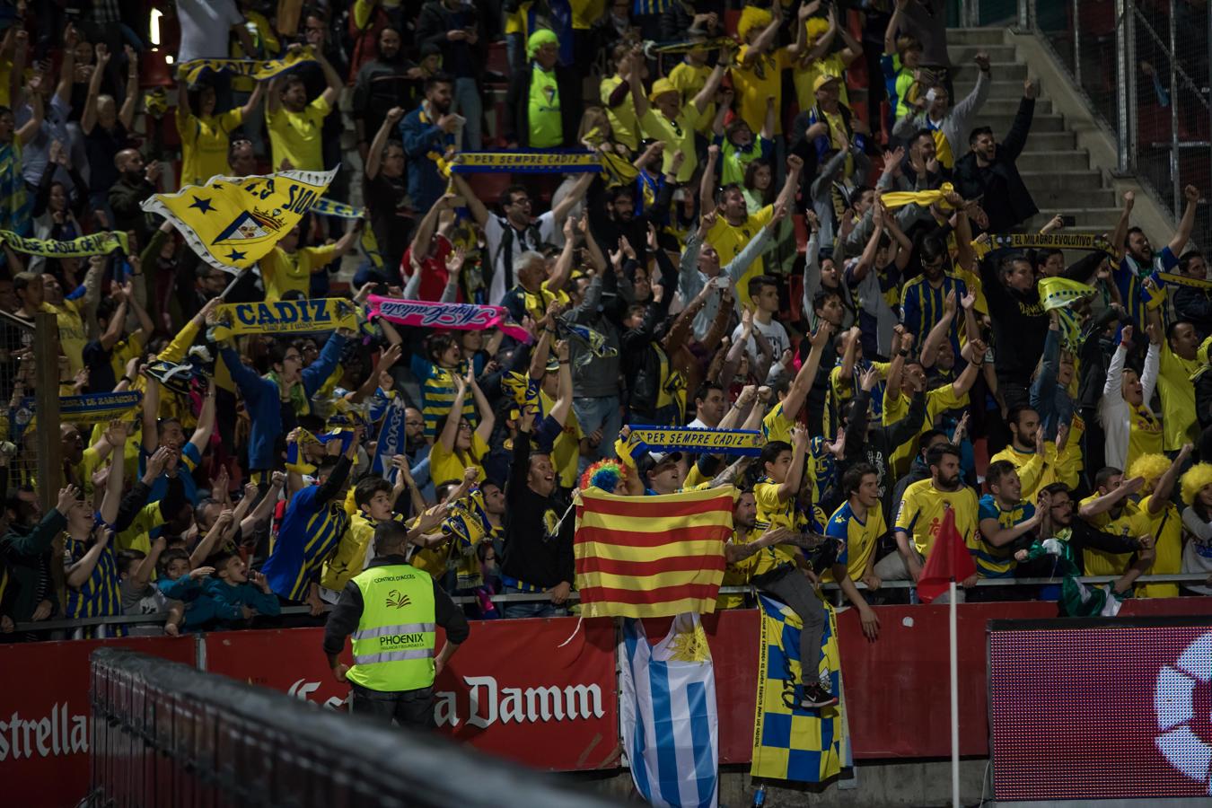 Las imágenes del partido Cádiz CF - Girona