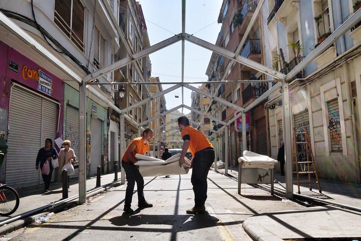 En imágenes: así queda Valencia después de cerrar la semana de Fallas