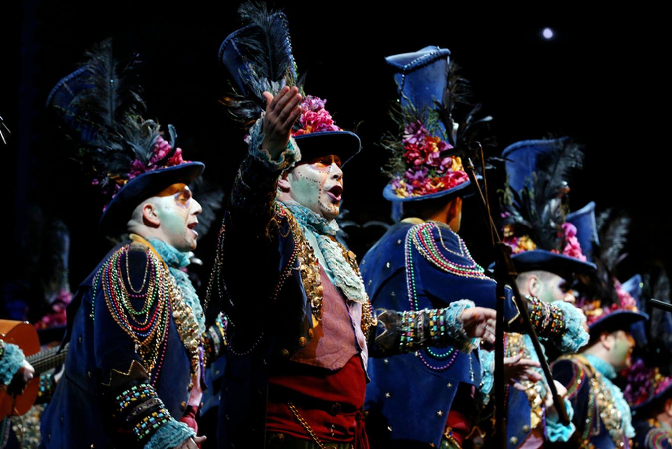 Fotos: Cita histórica del Carnaval de Cádiz en el Liceo de Barcelona