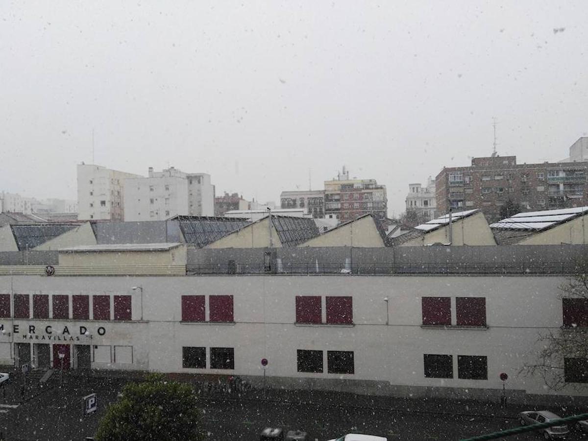 Foto sacada en la plaza Condesa de Gavia, justo en frente del Mercado Maravillas (Madrid). Rafael Sánchez García