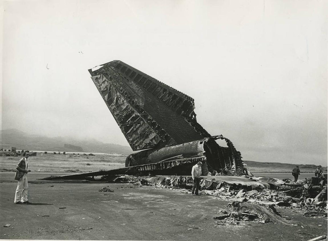 Cuarenta años del accidente aéreo de Los Rodeos, en el que perdieron la vida 583 personas. 