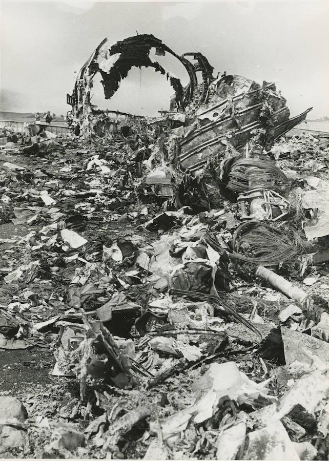 Cuarenta años del accidente aéreo de Los Rodeos, en el que perdieron la vida 583 personas. 