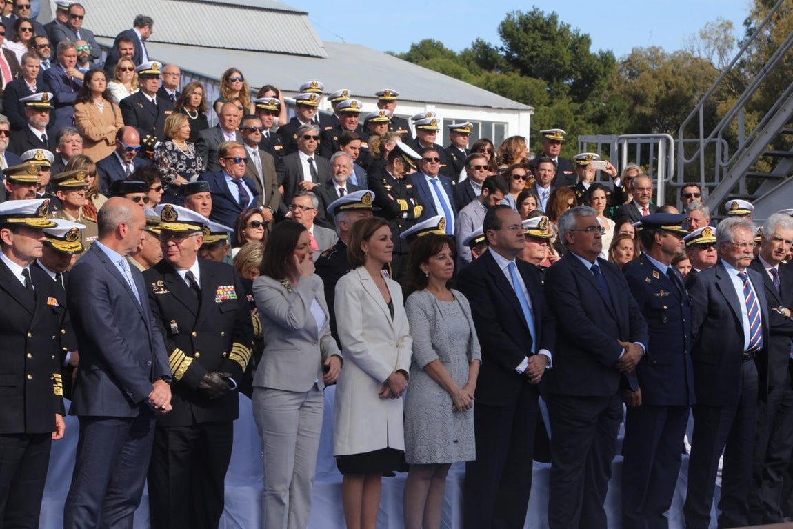 FOTOS: La ministra Cospedal preside la botadura del BAM Audaz
