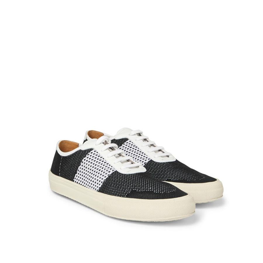 Leather-Trimmed Mesh Sneakers (450€)