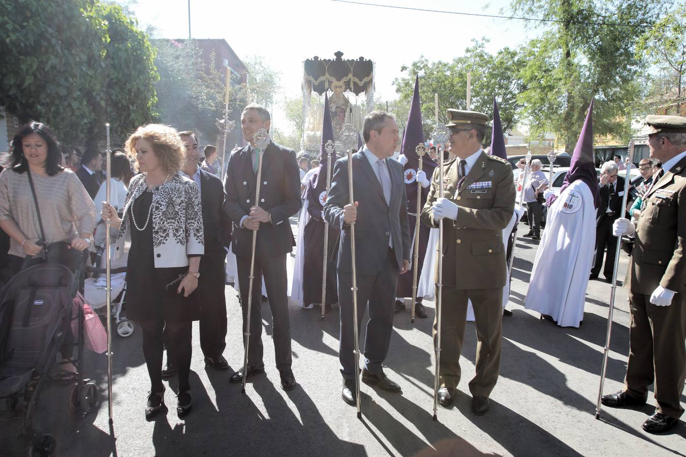 Las fotos de Torreblanca el Sábado de Pasión de la Semana Santa de Sevilla 2017