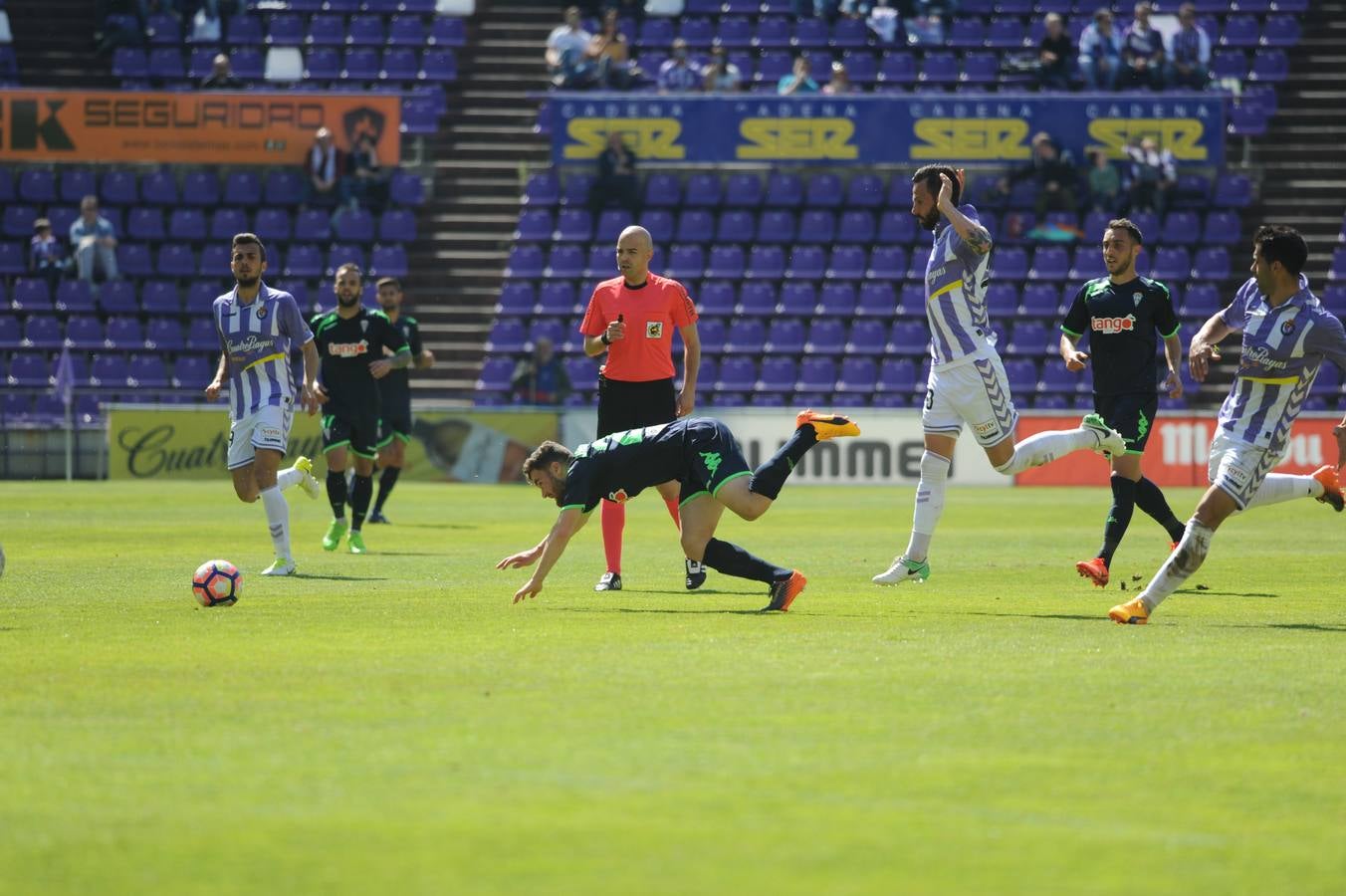 Selección de imágenes del Valladolid-Córdoba