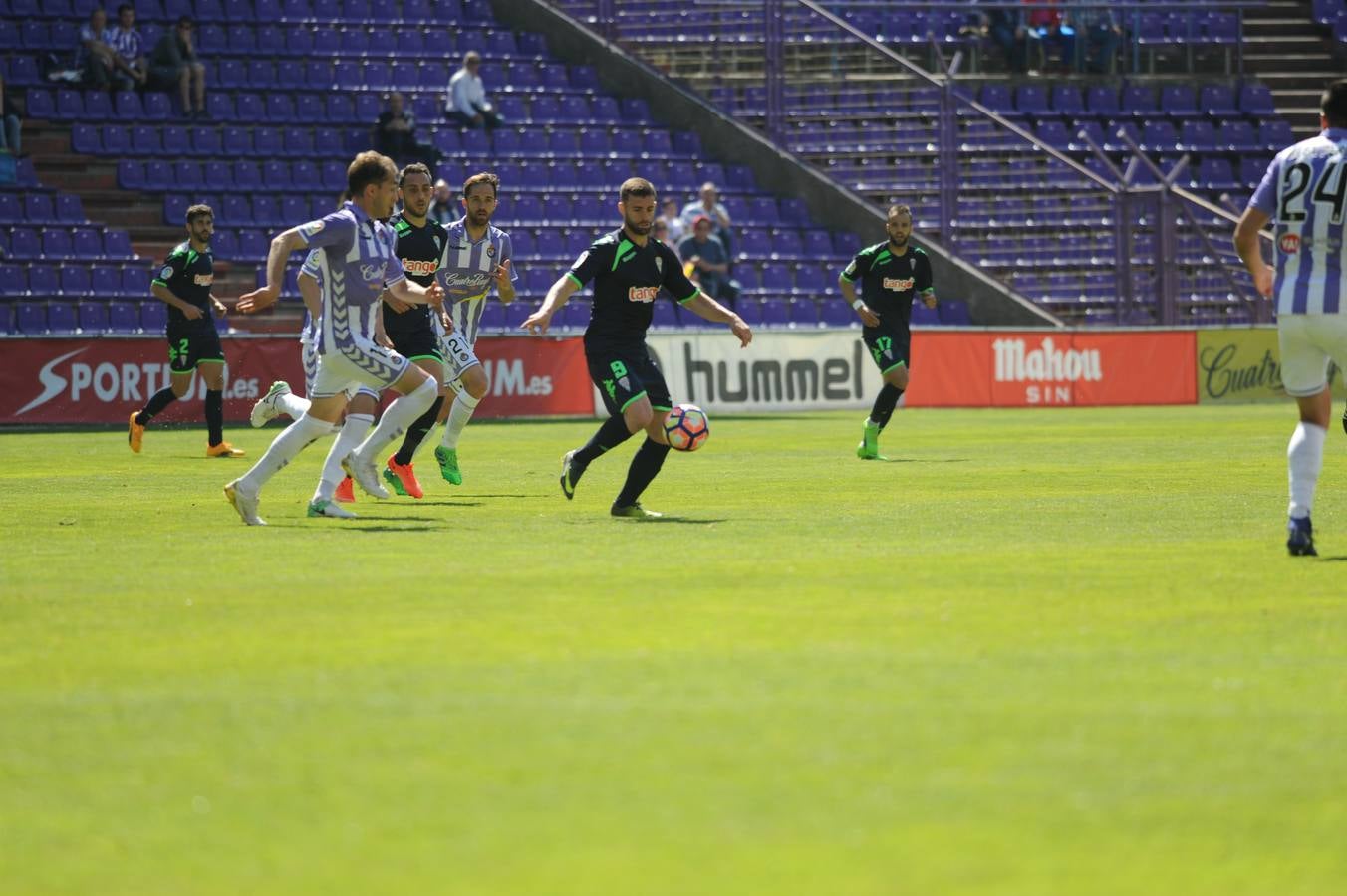 Selección de imágenes del Valladolid-Córdoba