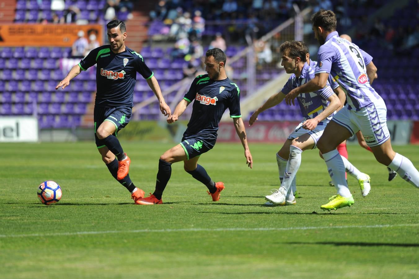 Selección de imágenes del Valladolid-Córdoba