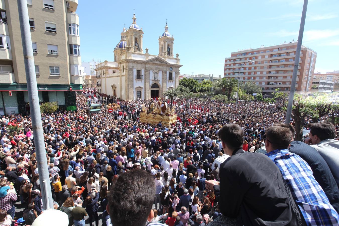 Semana Santa de Cádiz 2017. Cofradía de la Borriquita