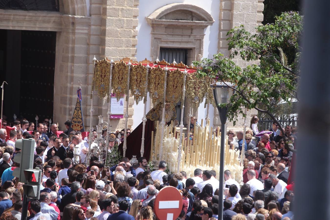 Semana Santa de Cádiz 2017. Cofradía de la Borriquita