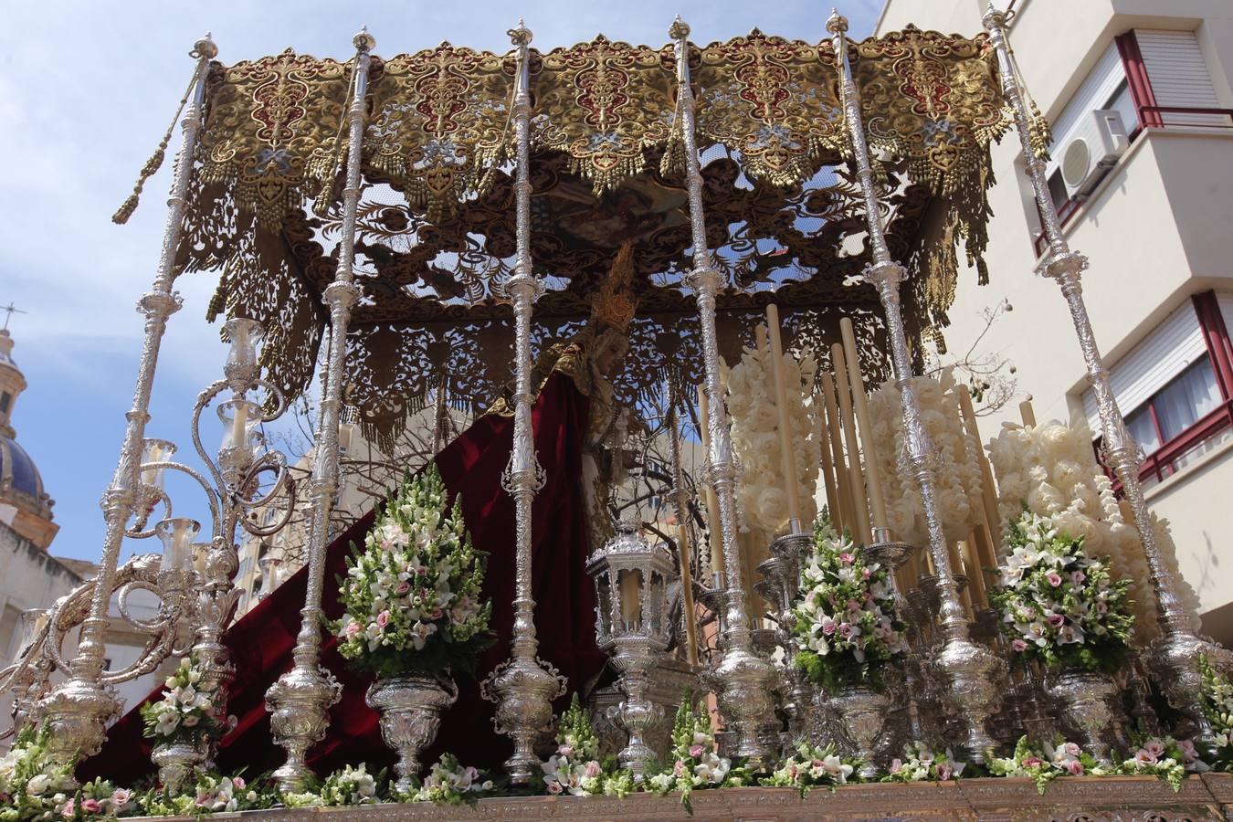 Semana Santa de Cádiz 2017. Cofradía de la Borriquita