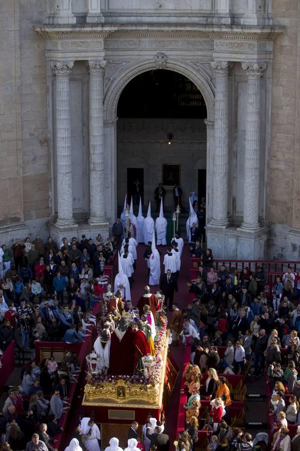 FOTOS. Semana Santa de Cádiz 2017. Hermandad Sagrada Cena.