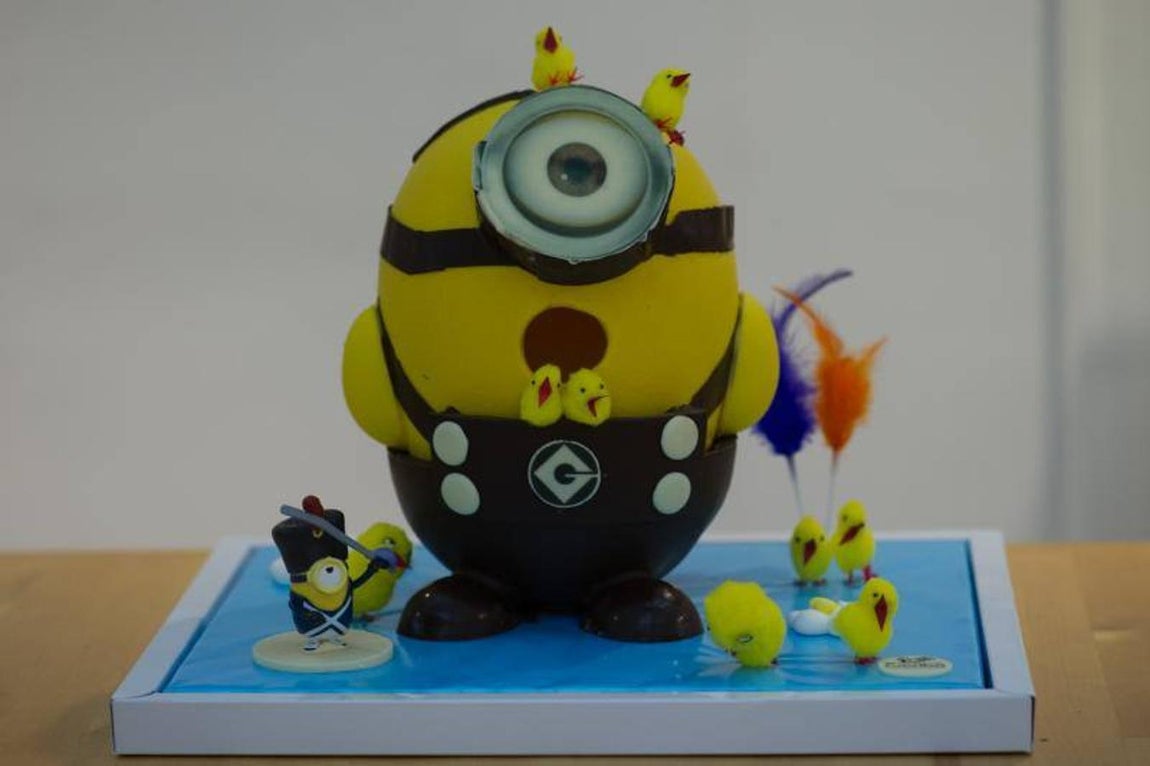 Los Minions tampoco pueden faltar entre las Monas más solicitadas, como esta de Escribà