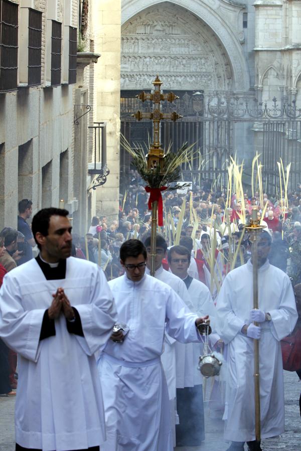 Procesión de las palmas. 