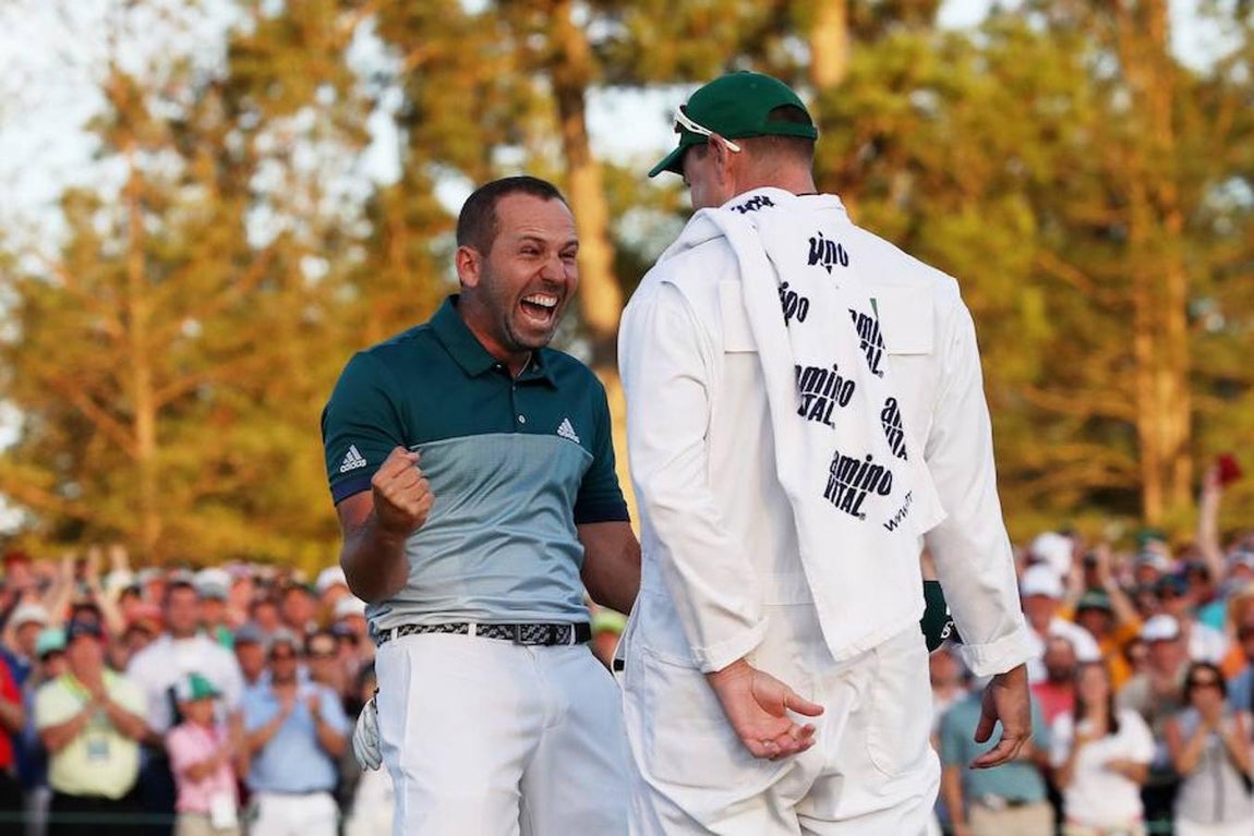 Las mejores fotos del triunfo de Sergio García en el Masters