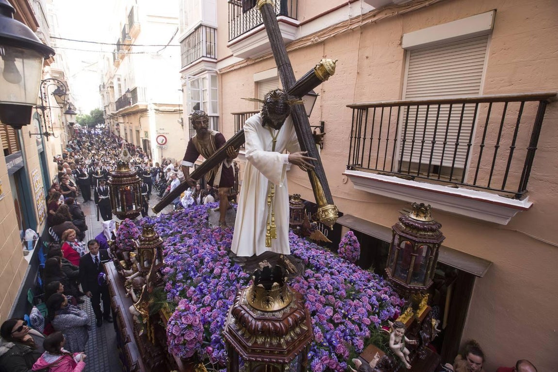 Semana Santa Cádiz 2017. Nazareno del Amor