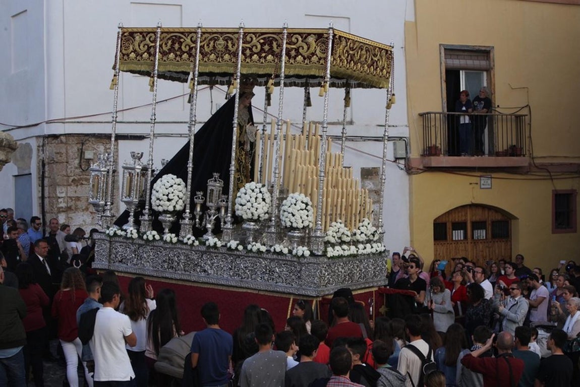 Sanidad el Martes Santo en la Semana Santa de Cádiz 2017