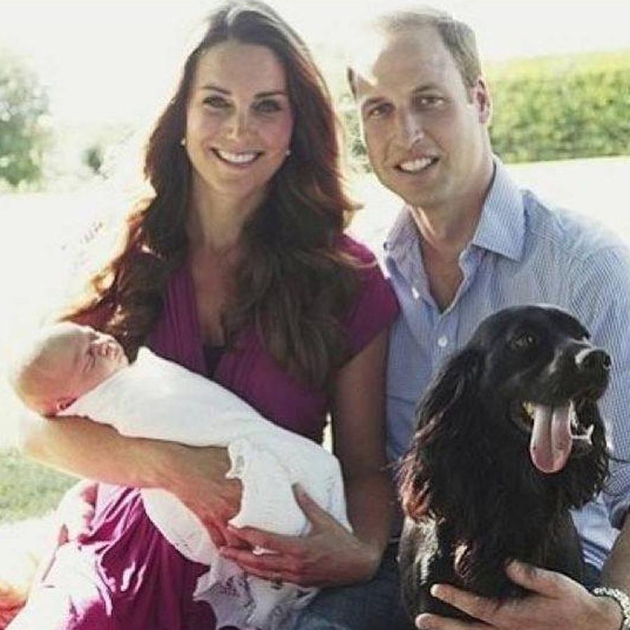 El príncipe Guillermo no solo está orgulloso de ser padre de la princesa Charlotte y el pequeño George, sino también del perro de la familia, Lupo, un cocker spaniel inglés. Fue una de las estrellas del retrato oficial de la familia con el recién nacido, el príncipe George. Lupo nació en 2001, su madre, Ella, era propiedad de los padres de la duquesa, Michael y Carole Middleton. 