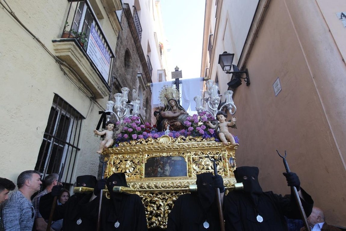 Fotos: Caminito en el Miércoles Santo de Cádiz