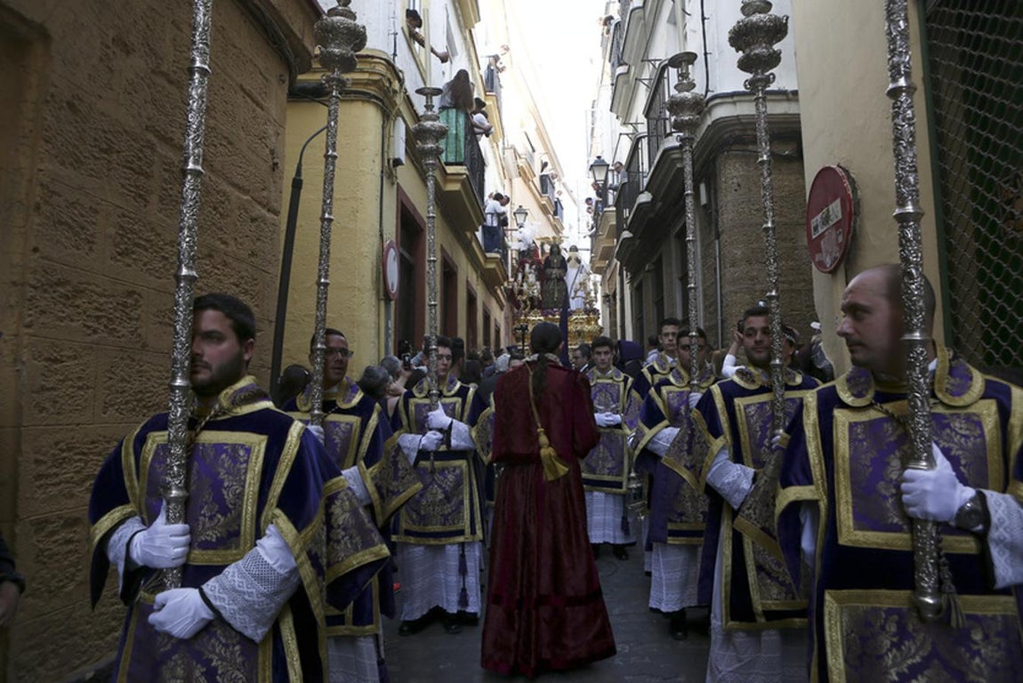 Fotos: Sentencia el Miércoles Santo en Cádiz