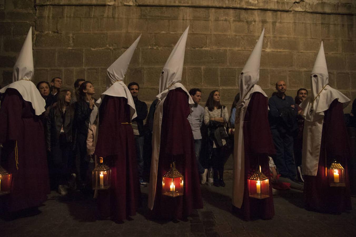 La Virgen del Amparo desfiló por Toledo en Jueves Santo