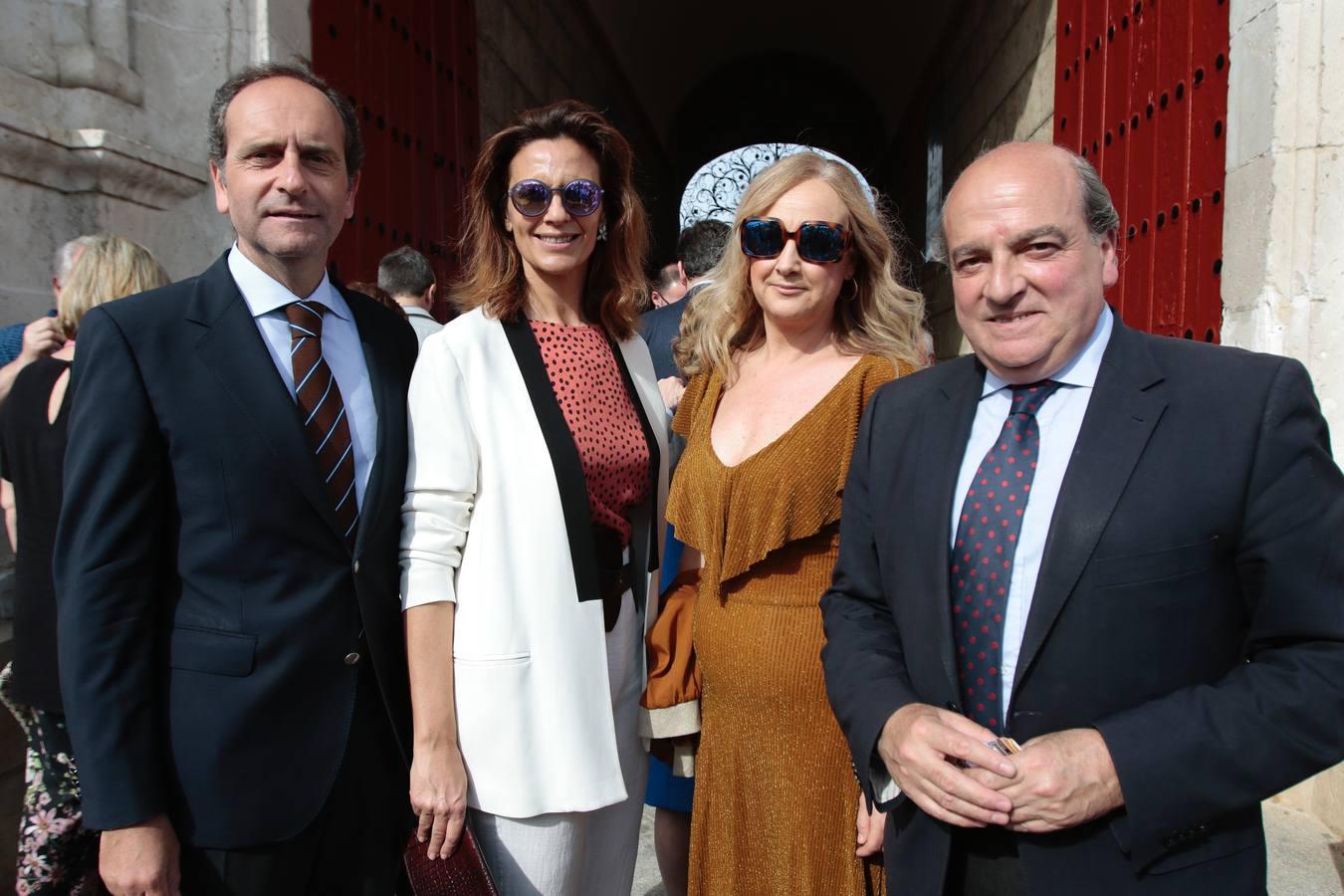 Alberto Delgado, Cristina Salazar, Mercedes Morón y Luis Miguel Martín Rubio