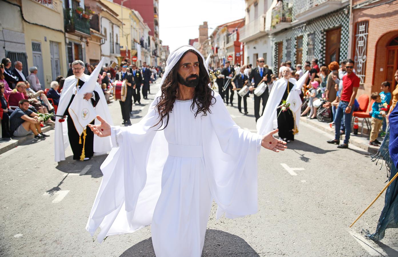 Desfile de Resurrección de la Semana Santa Marinera. 