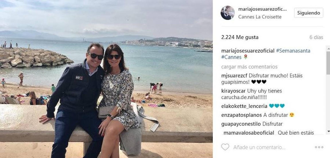 María José Suárez. La ex Miss España ha elegido la Costa Azul para viajar junto a su pareja, Jordi Nieto, donde han visitados las playas más espectaculares del sur de Francia