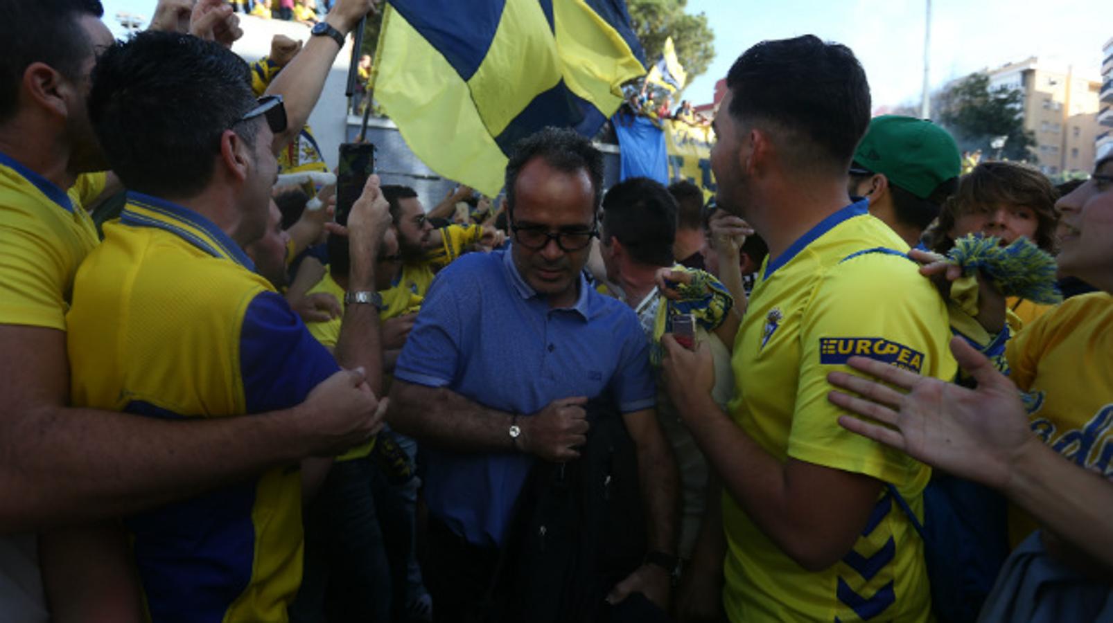 Fotos: Álvaro Cervera cumple un año al frente del Cádiz CF