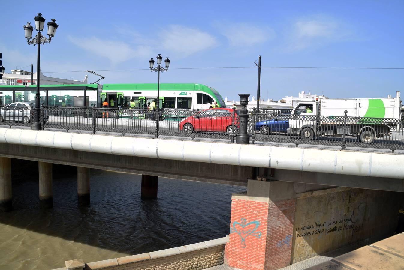 Comienzan las pruebas dinámicas del tranvía por Chiclana