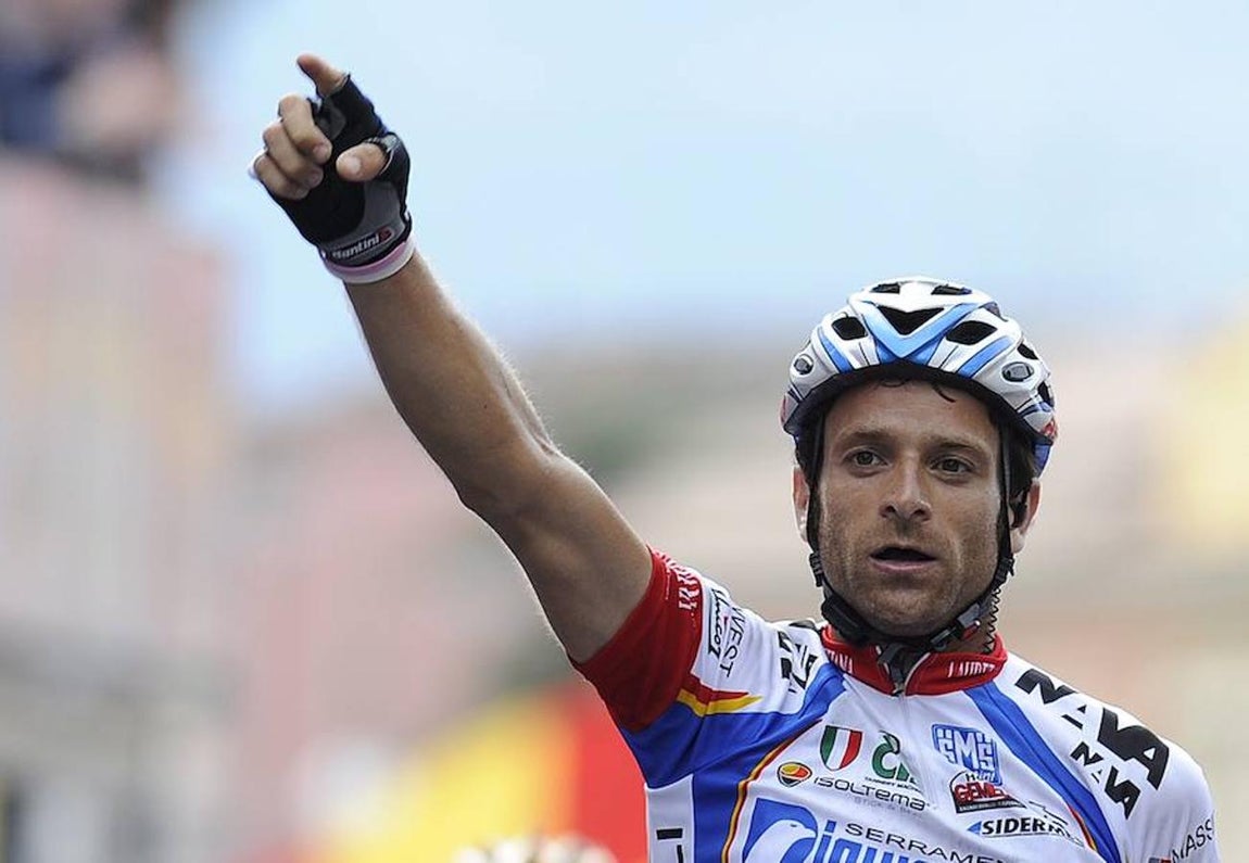 Michele Scarponi, el ciclista de la eterna sonrisa