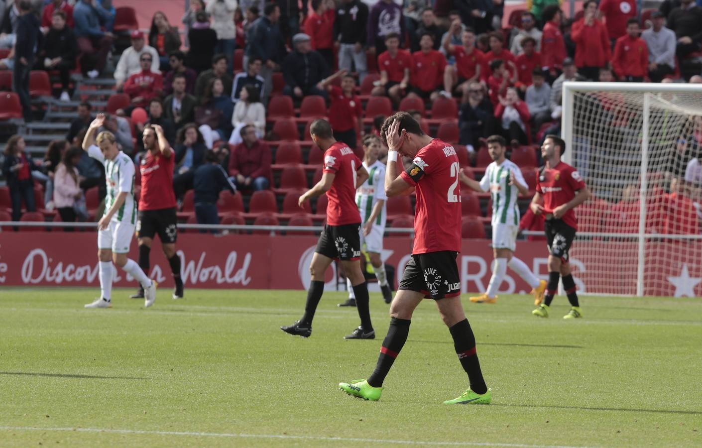 En imágenes, las tablas del Mallorca-Córdoba